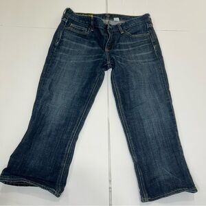 J Crew denim Capri pants women’s size 30.